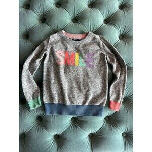 GAP Kids Pastel Rainbow Smile Sweater - Girls Size S